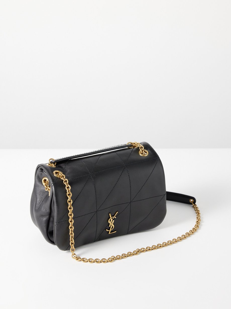 Black Jamie 4.3 mini quilted-leather cross-body bag | Saint Laurent ...