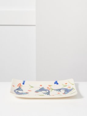 Sensi Studio Bosphorous Mermaid ceramic plate