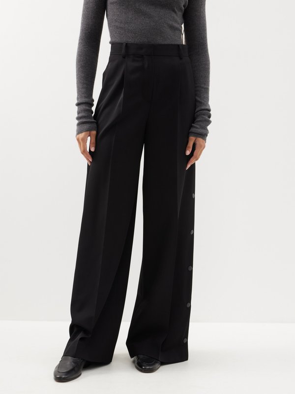 Black Segale trousers | Max Mara | MATCHES UK