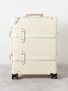 The Vampire's Wife Globe-Trotter X Globe-Trotter leather-trim carry-on suitcase