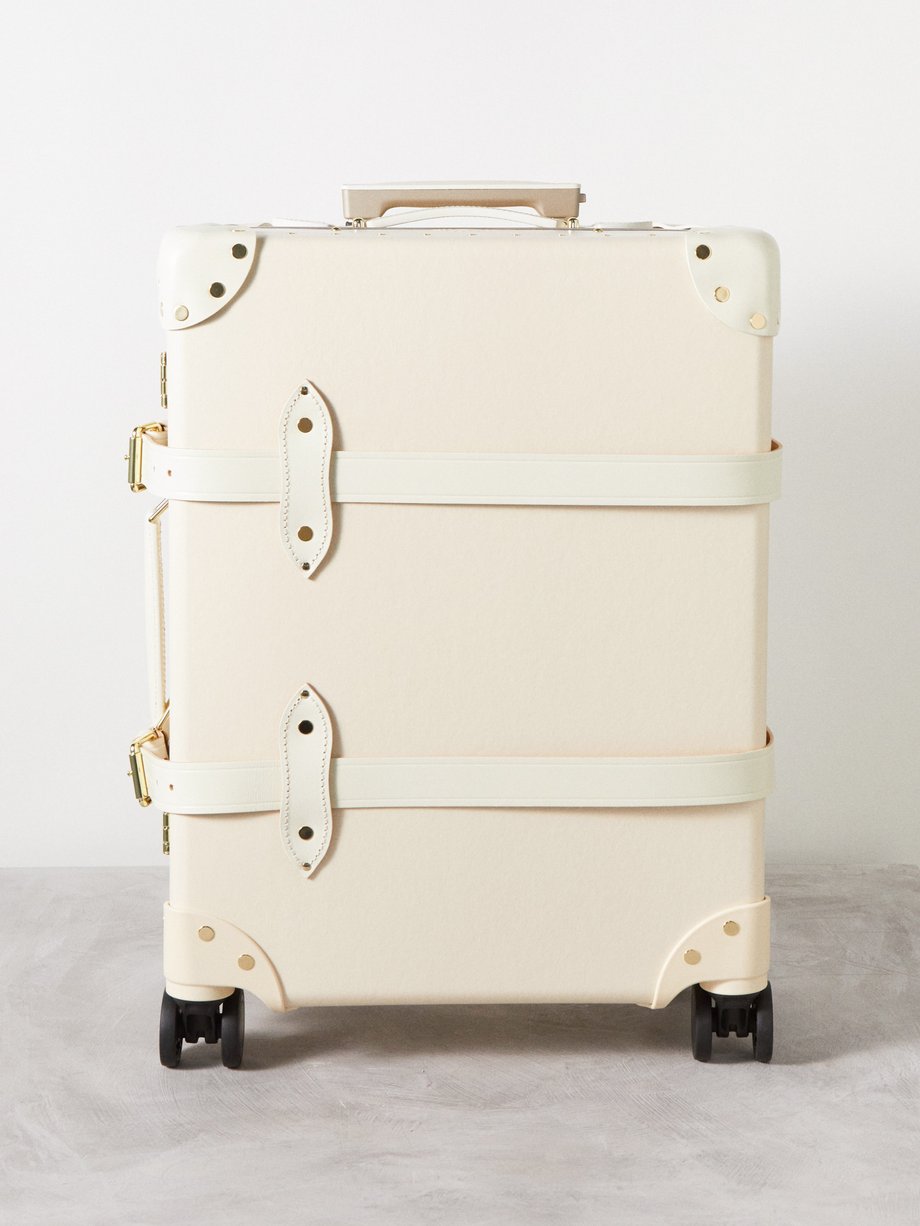The Vampire's Wife X Globe-Trotter leather-trim carry-on suitcase