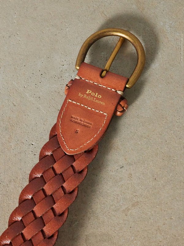 Polo Ralph Lauren Braided leather belt