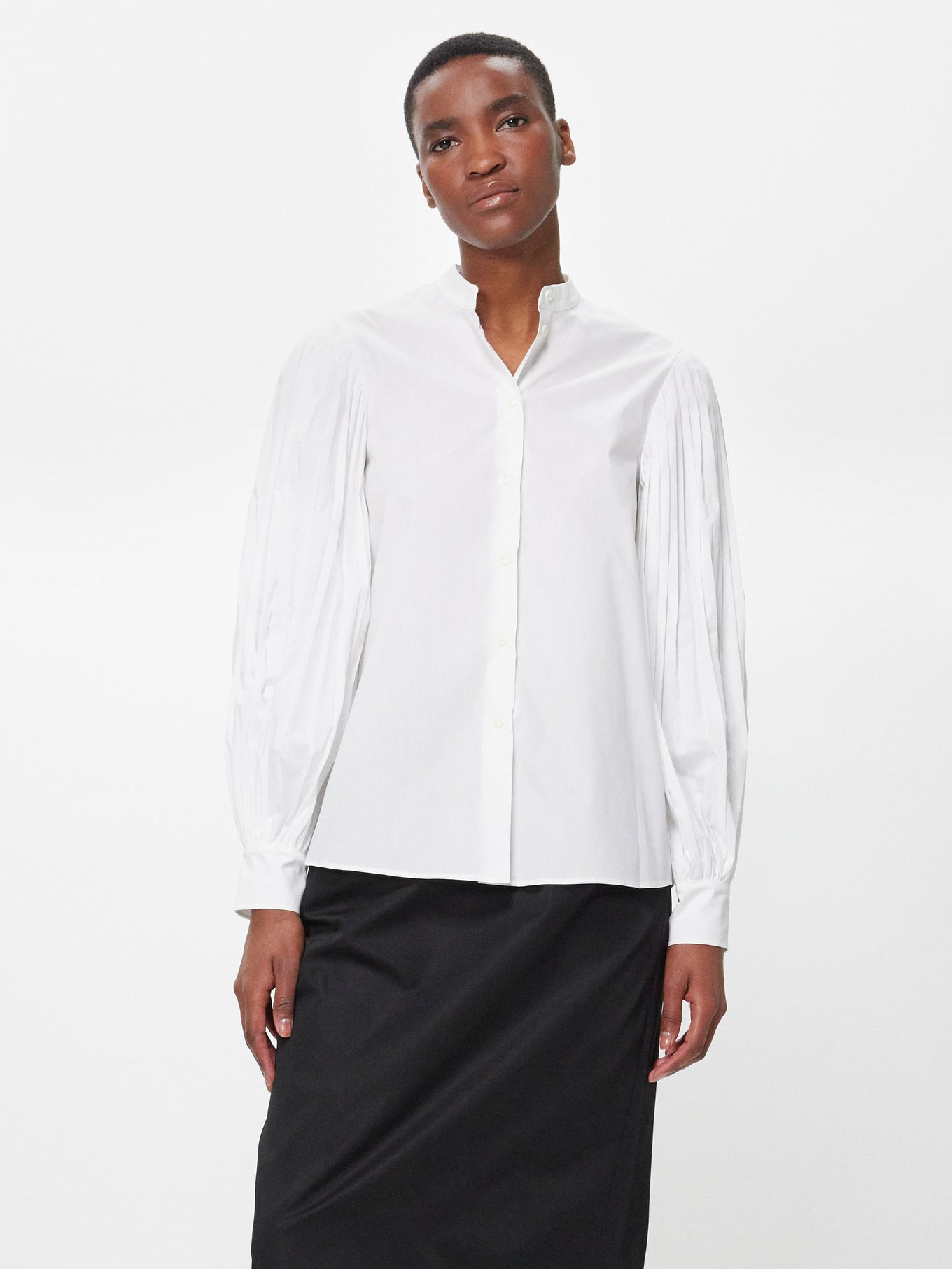 Altuzarra Patsy puff-sleeve shirt - Black