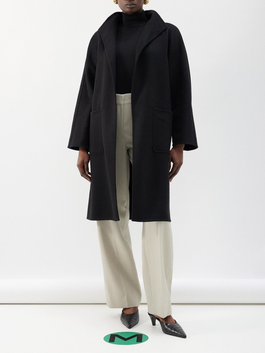 Black Lilia coat, Max Mara