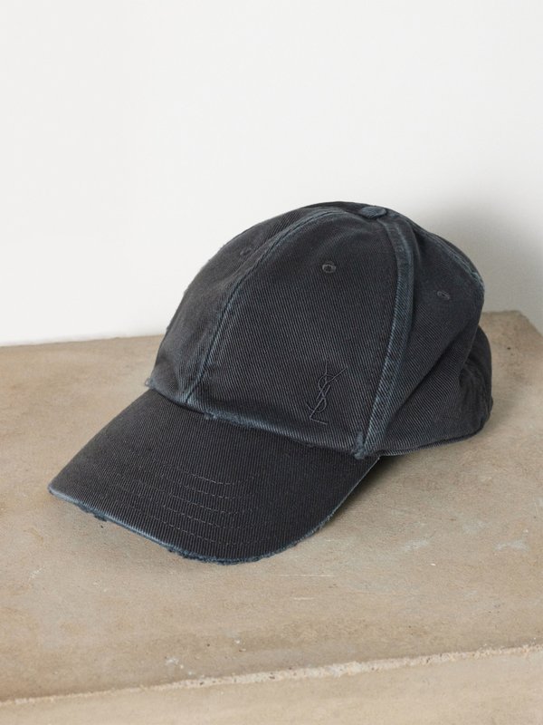 Washed Baseball Cap for Men Women Adjustable Distressed Denim Hat Dad Hat  Trucker Hat (Black) at Amazon Men's Clothing store