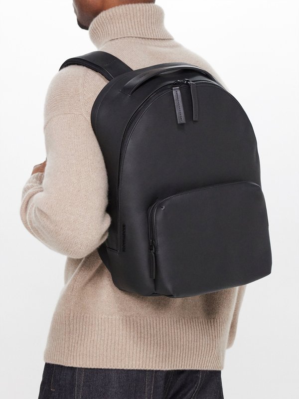 Troubadour Generation leather backpack