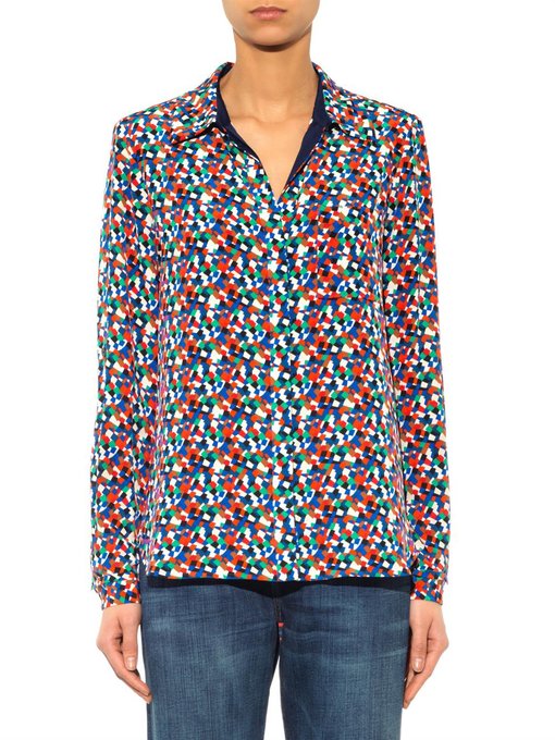 Lorelei Two shirt | Diane Von Furstenberg | MATCHESFASHION.COM US