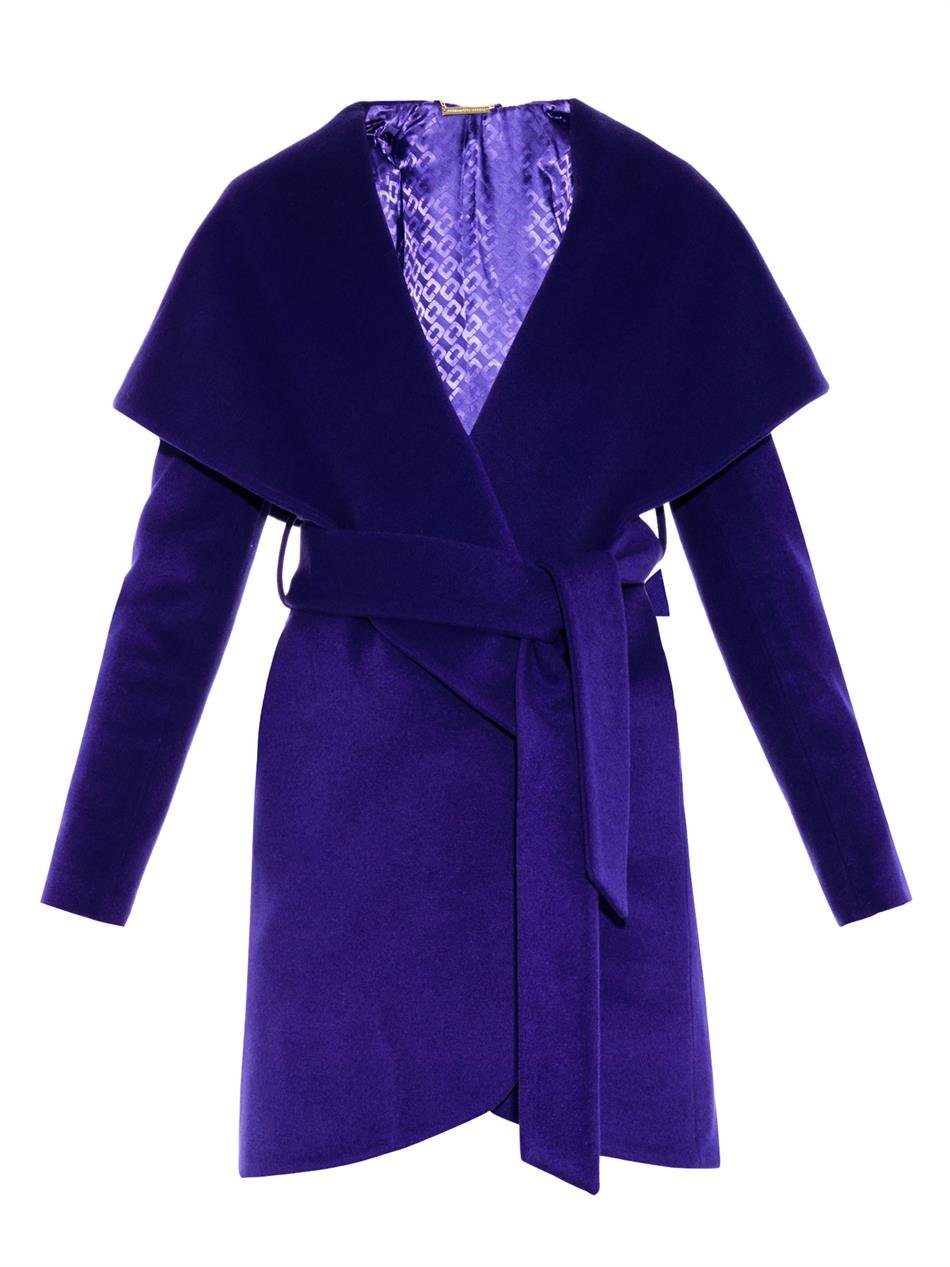 diane von furstenberg wrap coat