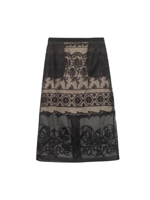 Embroidered sheer midi skirt | No. 21 | MATCHESFASHION US