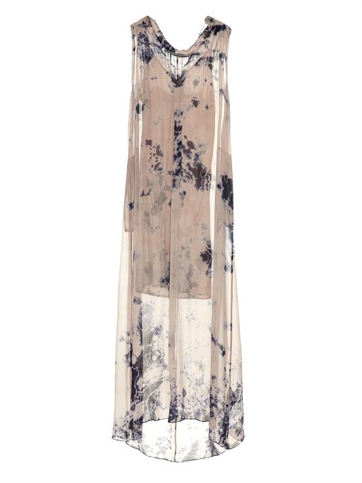 raquel allegra tie dye dress