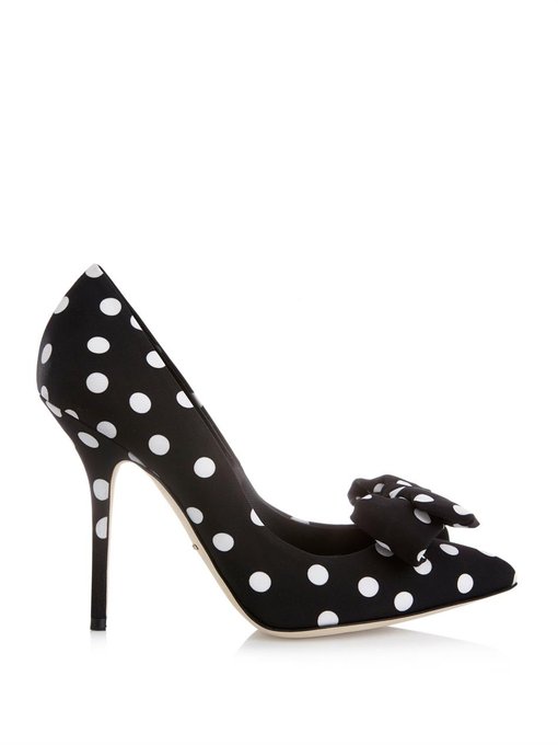 Bellucci polka-dot print pumps | Dolce & Gabbana | MATCHESFASHION UK