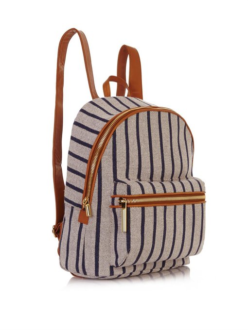 Cynnie striped woven backpack | Elizabeth And James | MATCHESFASHION UK
