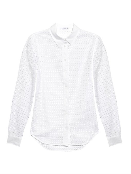 Brett broderie-anglaise shirt | Equipment | MATCHESFASHION.COM UK