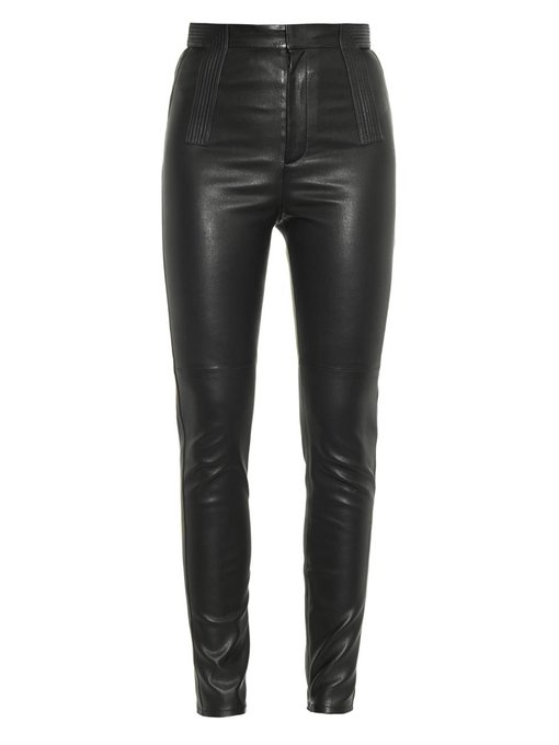 Lamb leather skinny trousers | Givenchy | MATCHESFASHION US