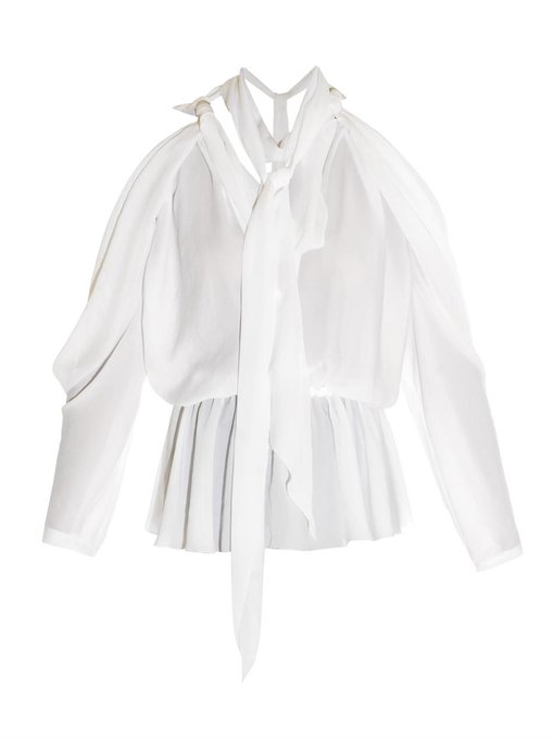 Open-back blouse | Givenchy | MATCHESFASHION UK