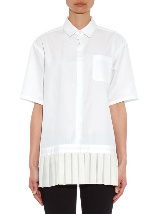 Pleat-detail cotton shirt | Undercover | MATCHESFASHION US
