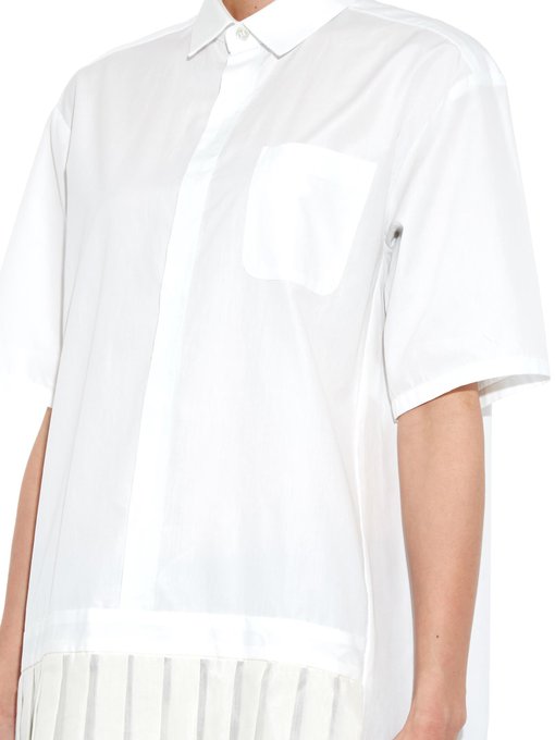 Pleat-detail cotton shirt | Undercover | MATCHESFASHION US