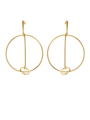 Cate hoop clip-on earrings | Chloé | MATCHESFASHION.COM US