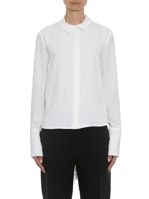 Open-back crepe shirt | Osman | MATCHESFASHION UK