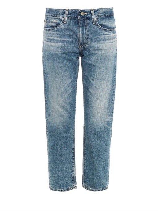 The Drew low-slung boyfriend jeans | AG Jeans | MATCHESFASHION UK