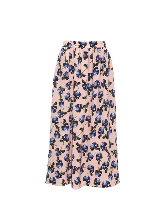 Romilly floral-print silk skirt | Mother Of Pearl | MATCHESFASHION UK