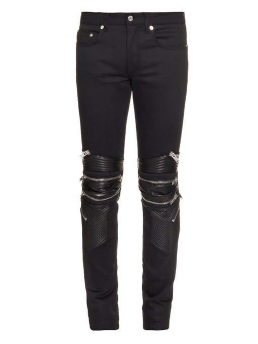 Slim-fit biker jeans | Saint Laurent | MATCHESFASHION US