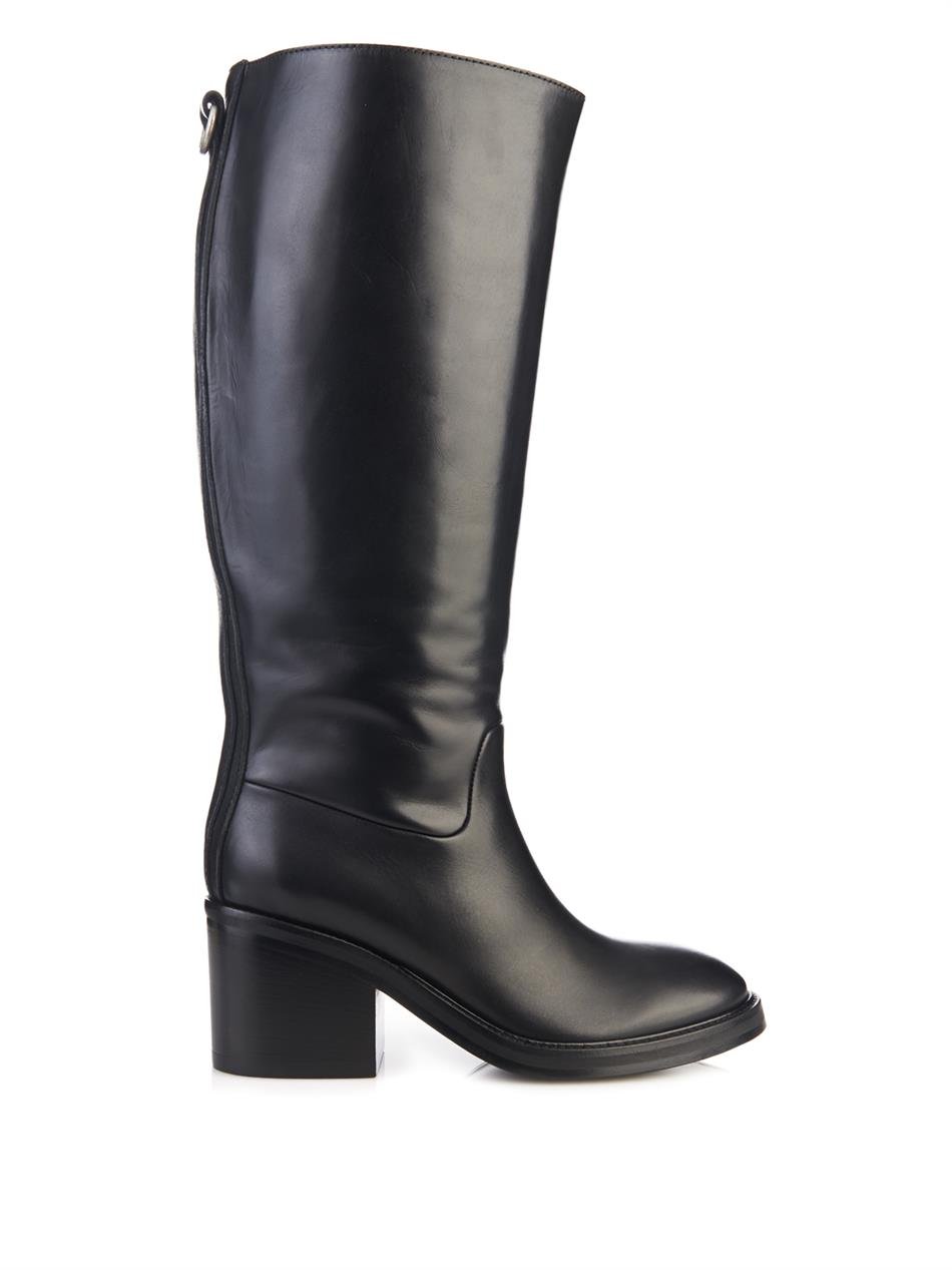 acne knee high boots