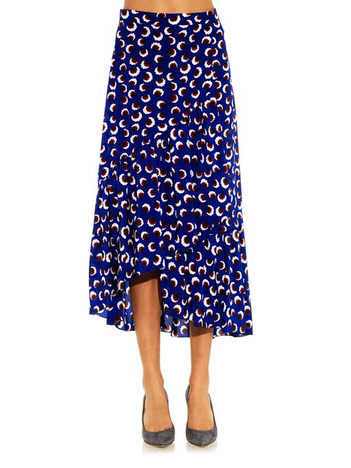 Leah blossom-print skirt | Stella McCartney | MATCHESFASHION AU