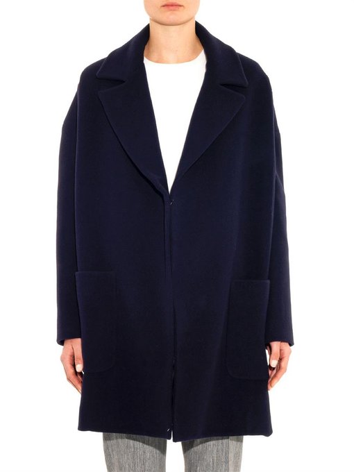 Slouchy wool and cashmere-blend coat | Raey | MATCHESFASHION UK