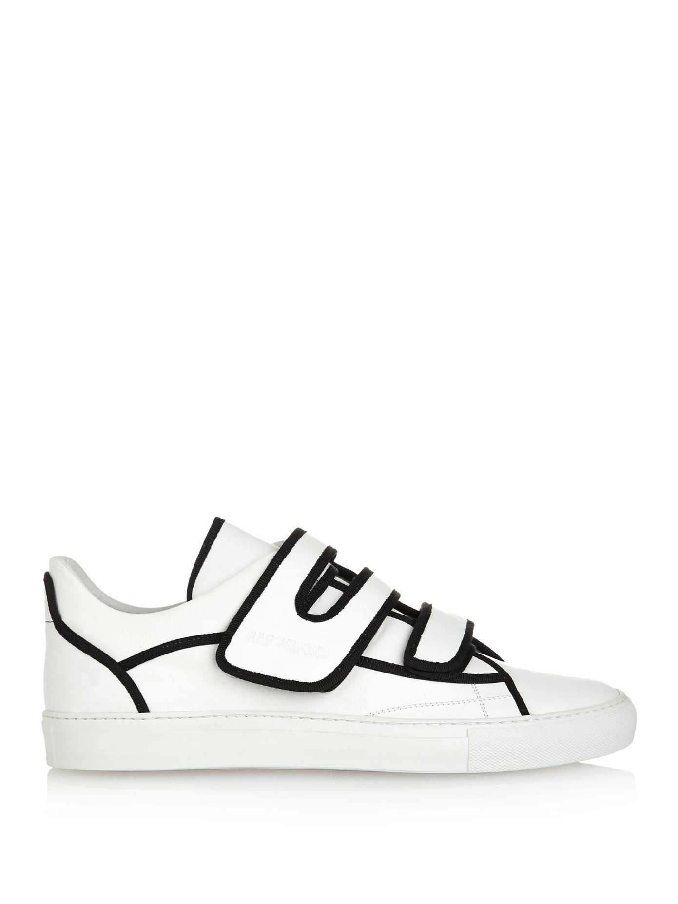 Low-top leather trainers | Raf Simons 