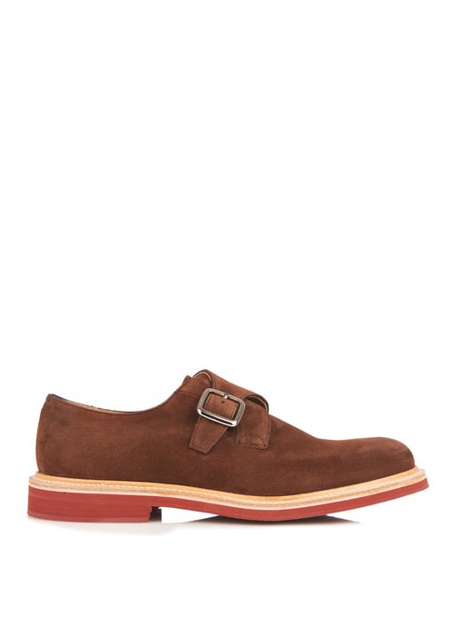 Moorby suede monk-strap shoes | Church's | MATCHESFASHION UK