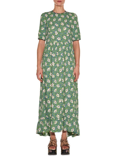 Buttercup-print maxi dress | Marni | MATCHESFASHION.COM US