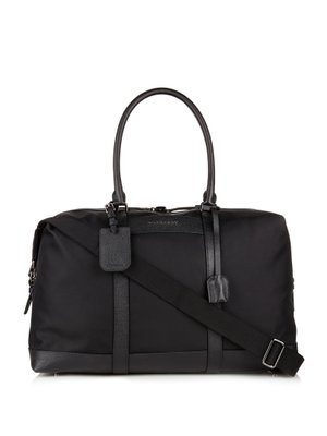 Burberry Shoes & Accessories Kingswood nylon weekend bag