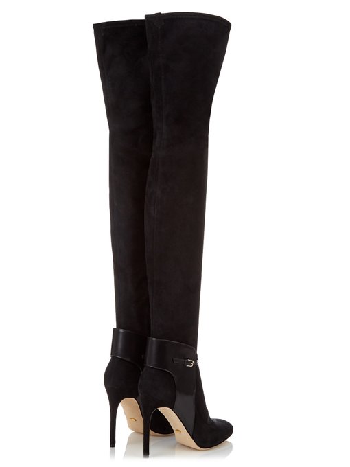 sergio rossi over the knee boots