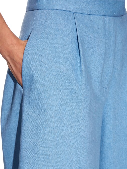 Ogin wide-leg denim culottes | Osman | MATCHESFASHION UK