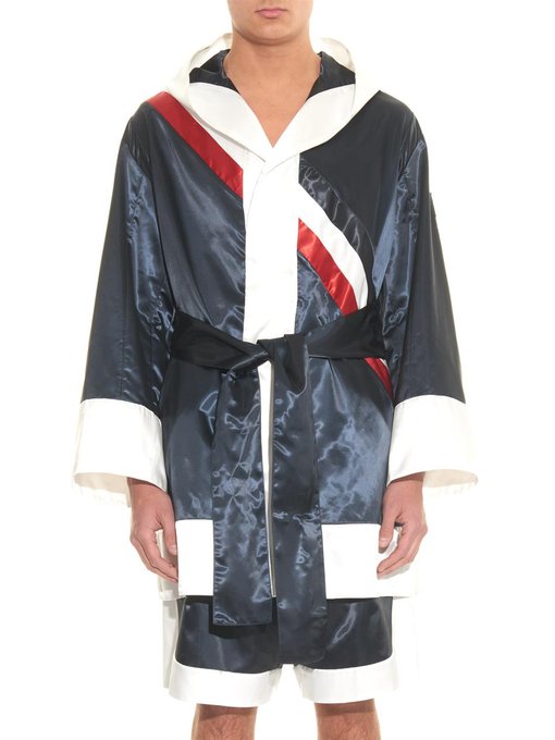 Colour-block dressing gown | Moncler 