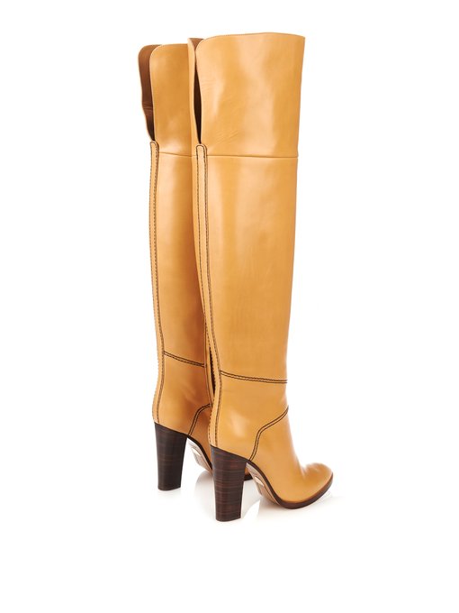 chloe over knee boots
