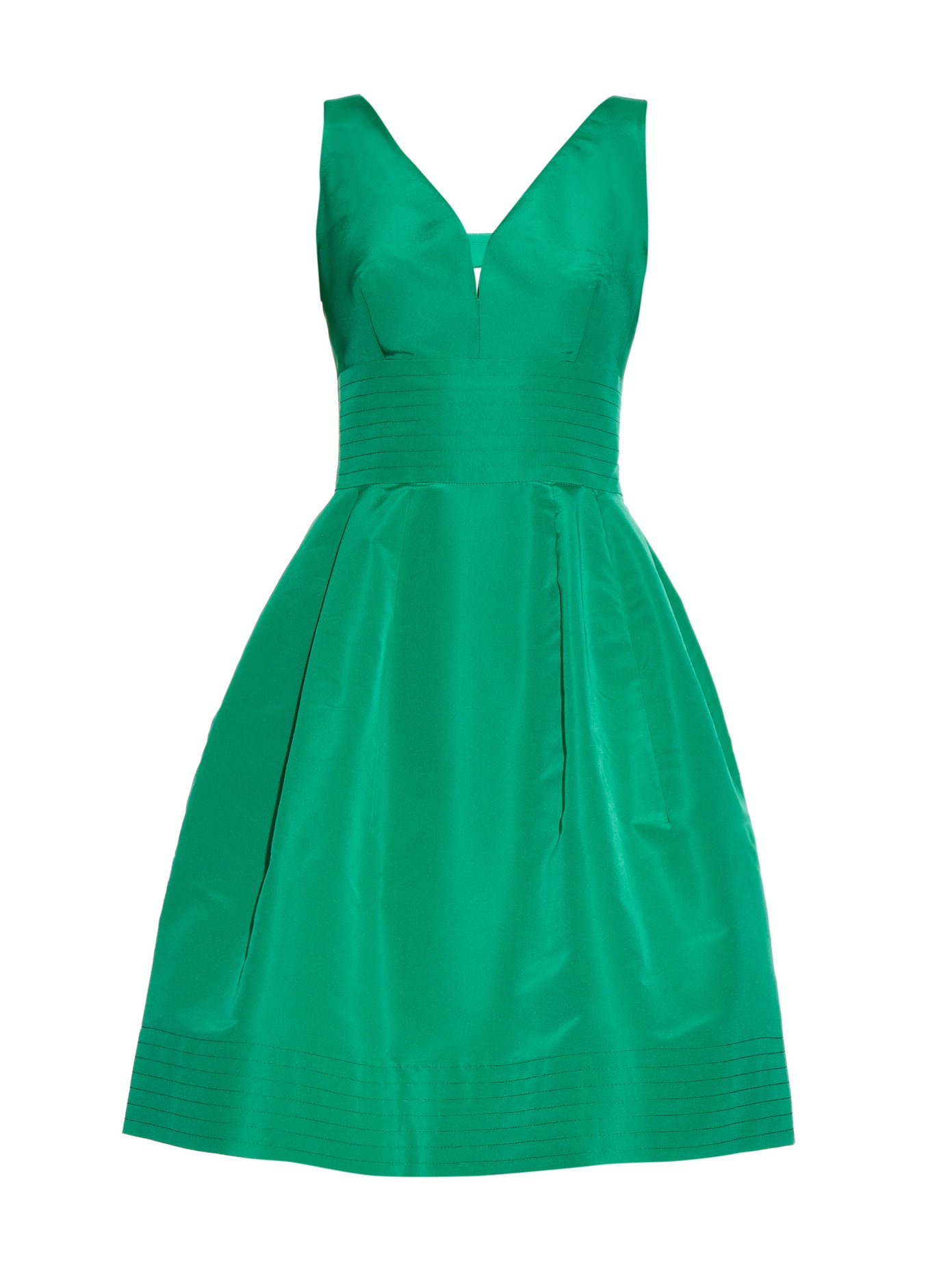 oscar de la renta green dress