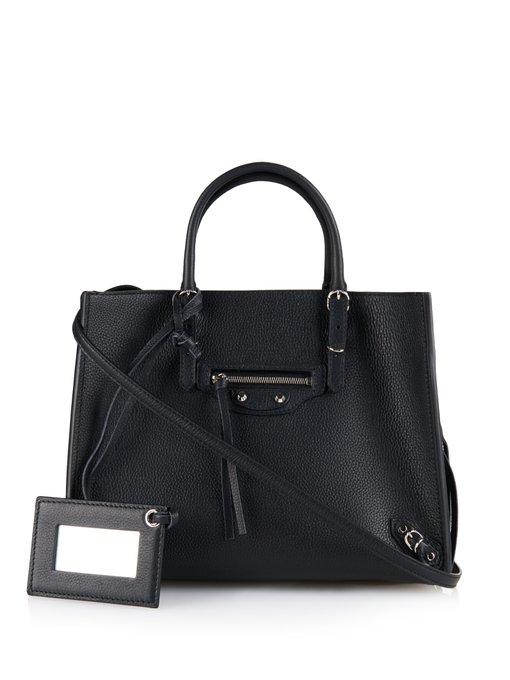 Papier A6 leather shoulder bag | Balenciaga | MATCHESFASHION UK