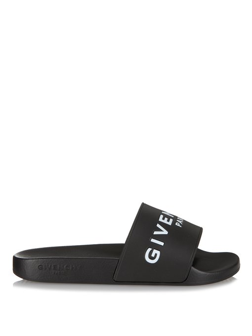 Logo-printed rubber sandals | Givenchy | MATCHESFASHION US
