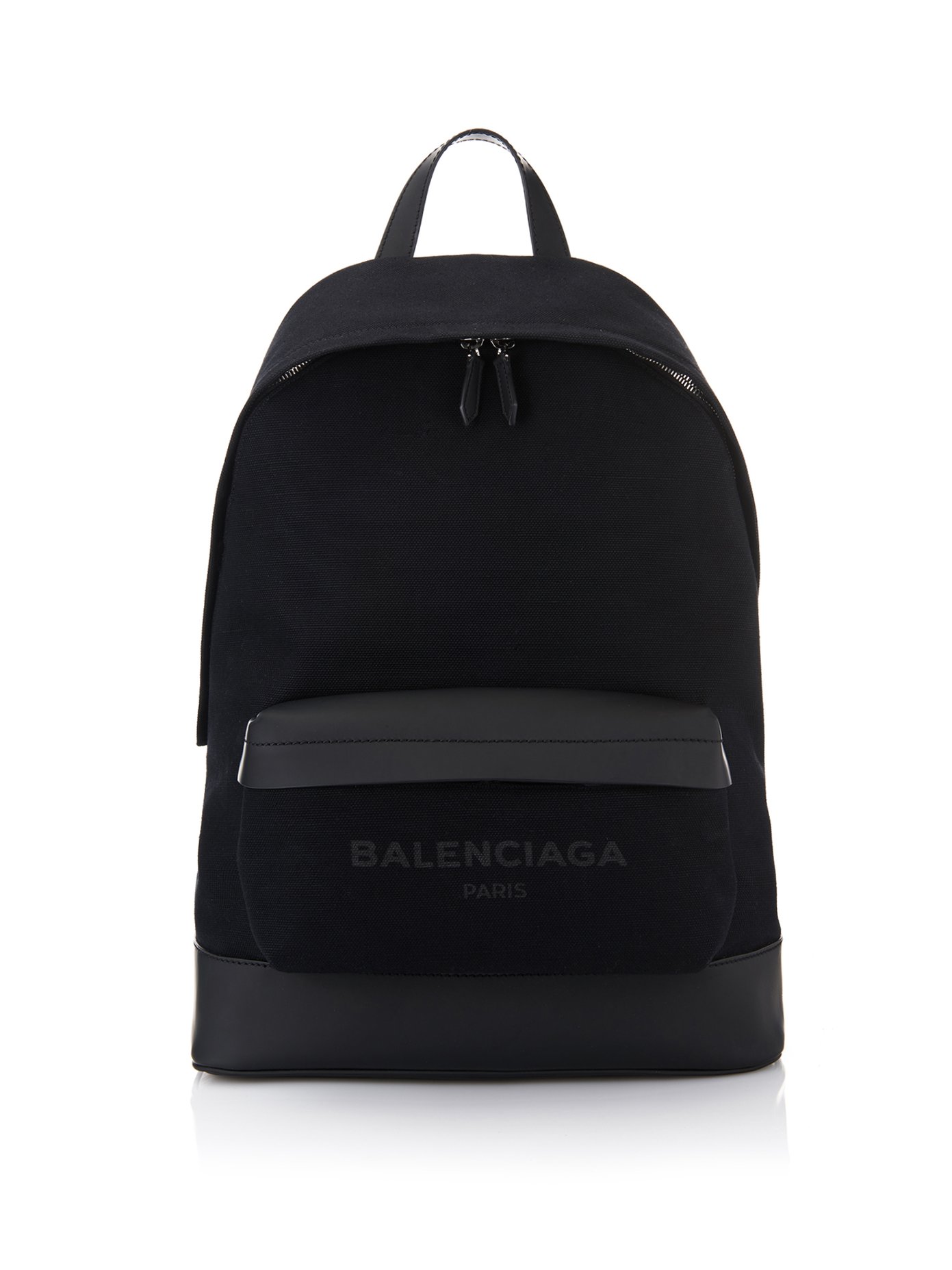 Navy canvas backpack | Balenciaga 