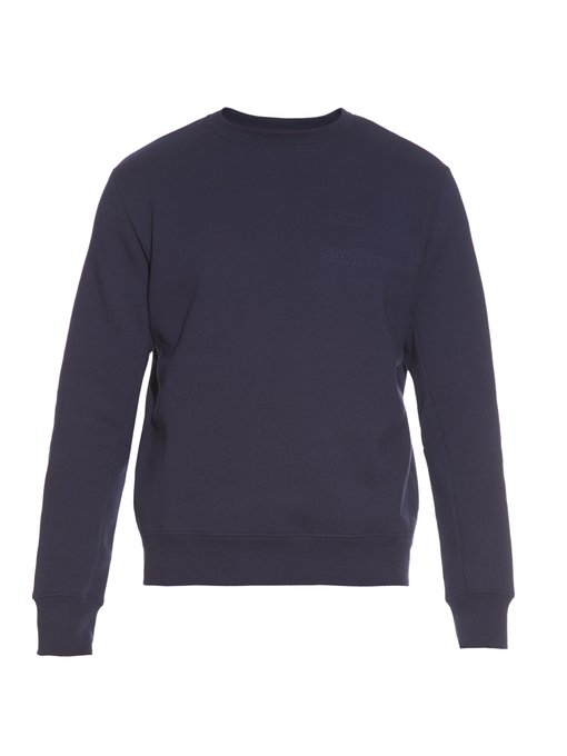Corben logo cotton-jersey sweatshirt | Acne Studios | MATCHESFASHION US