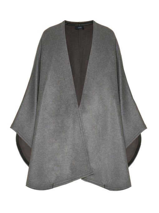 Double-faced wool and cashmere-blend cape | Joseph | MATCHESFASHION UK