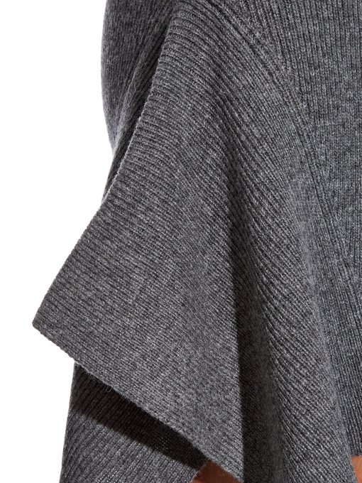 Asymmetric ribbed-knit dress | Stella McCartney | MATCHESFASHION UK