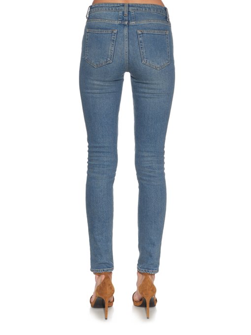 Mid-rise cropped skinny jeans | Saint Laurent | MATCHESFASHION UK