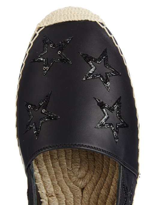 saint laurent star espadrilles