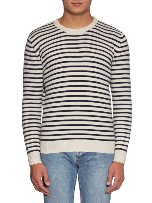 Striped wool sweater | A.P.C. | MATCHESFASHION UK