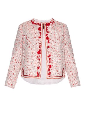 Embellished tweed jacket | Giambattista Valli | MATCHESFASHION UK
