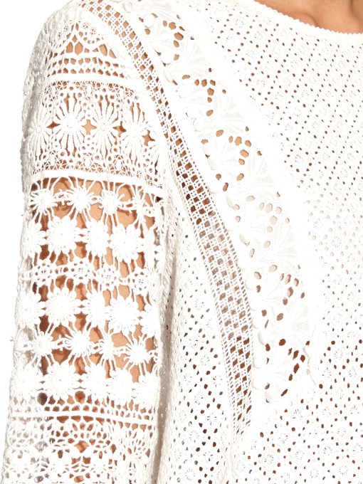 Danube guipure-lace cotton top | Vanessa Bruno Athé | MATCHESFASHION UK