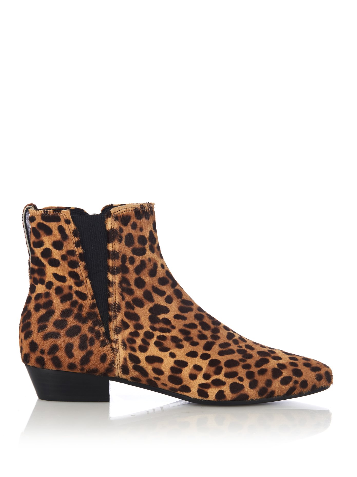 isabel marant leopard boots